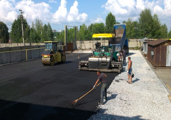 Устройство автодорог в Селятино и Наро-Фоминском районе